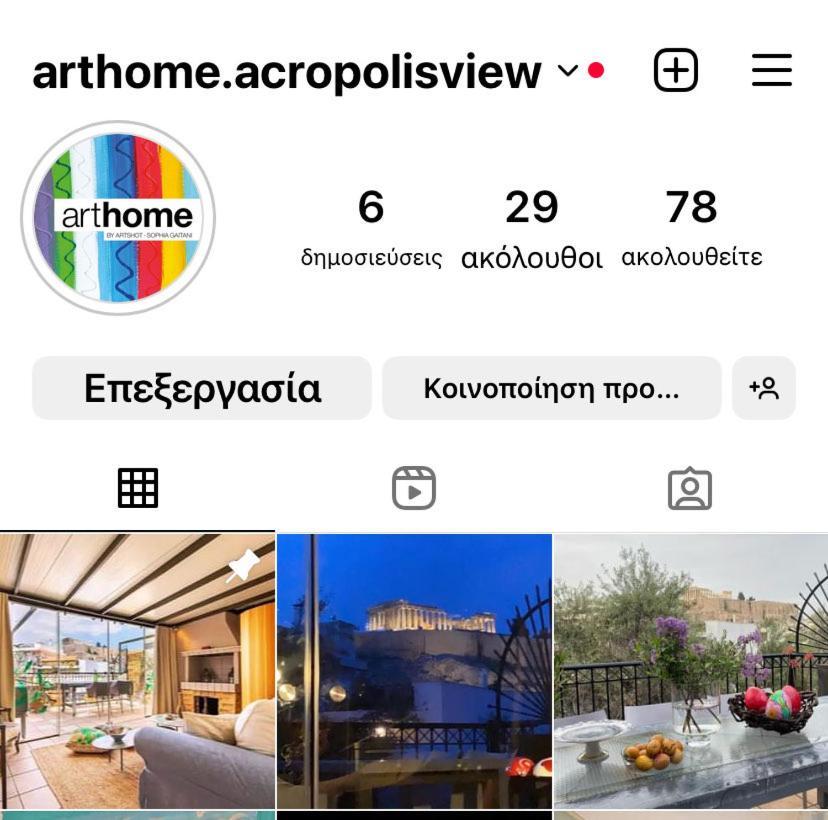 Arthome Acropolis View Atény Exteriér fotografie
